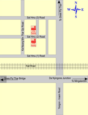 Yangon Transformer and Electrical Co., Ltd : Location Map